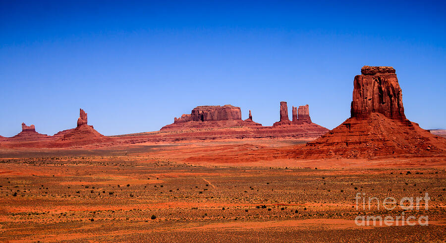 Landscape Photograph - Monument Valley II by Robert Bales