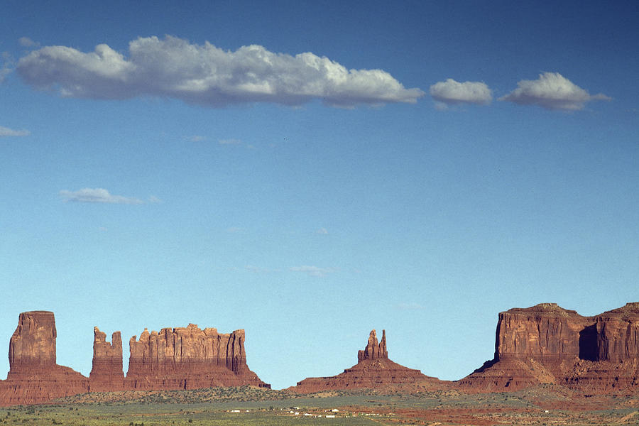 Monument Valley in Arizona is a Navajo Nation Tribal Park Photograph by Carol M Highsmith