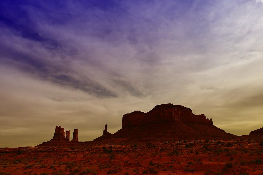 Mountain Photograph - Monument Valley by Jeff Swan