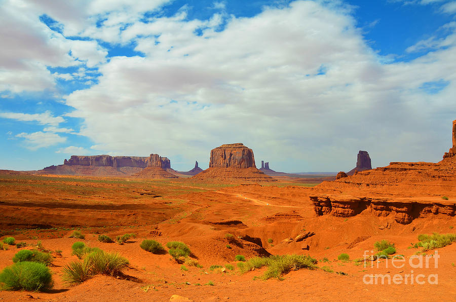 Monument Valley John Fords Point Photograph by Debra Thompson
