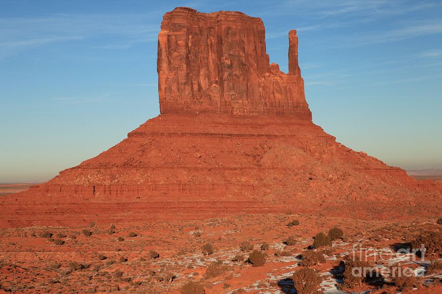 Monument Valley Mitten Photograph by Adam Jewell
