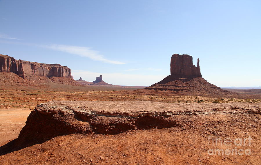 Monument Valley Mitten Photograph by Christiane Schulze Art And Photography