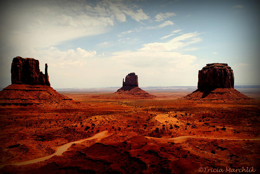 Monument Valley Mittens Photograph by Tricia Marchlik