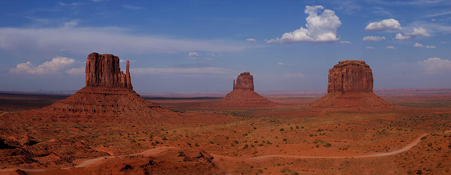 Monument Valley Panorama Photograph by David Soldano