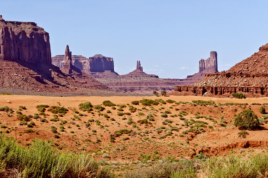 Wild Wild West Photograph - Monument Valley by Her Arts Desire
