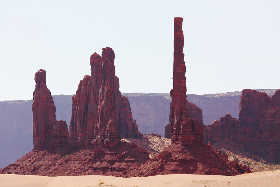 Monument Valley Red Sandstone Fingers Photograph by Arturbo