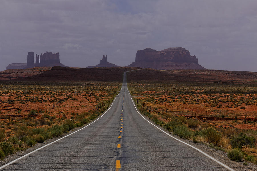 Monument Valley Road Photograph by Jonathan Davison