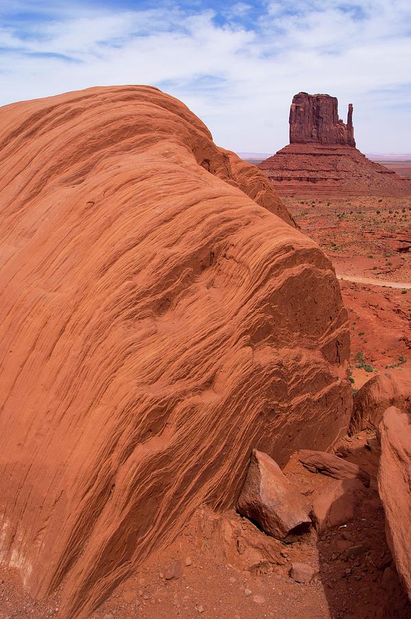 Monument Valley Rock Strata. Photograph by Science Photo Library Monument Valley Rock Strata. Photograph by Science Photo Library