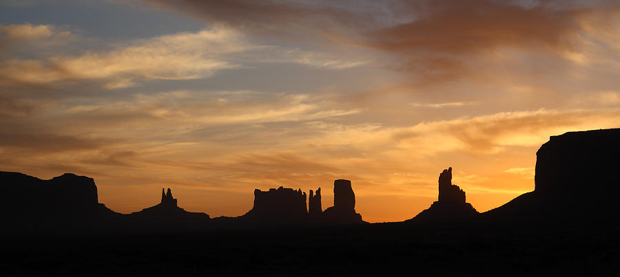 Monument Valley Sunrise Photograph by Jean Clark