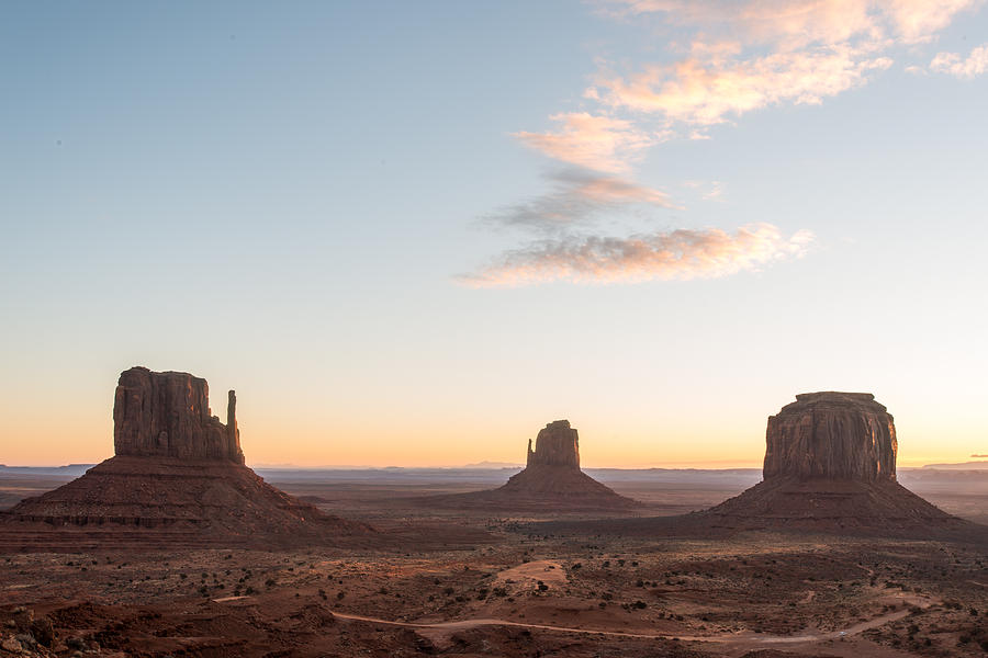 Nature Photograph - Monument Valley Sunrise One by Josh Whalen