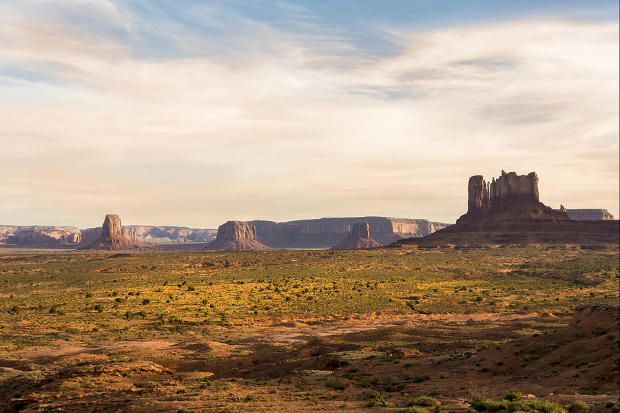 Monument Valley Sunset - Arizona Photograph by Brian Harig