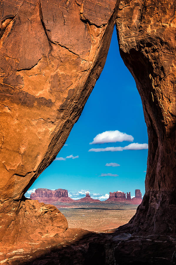 Monument Valley Through a Tear Photograph by Michael Ash
