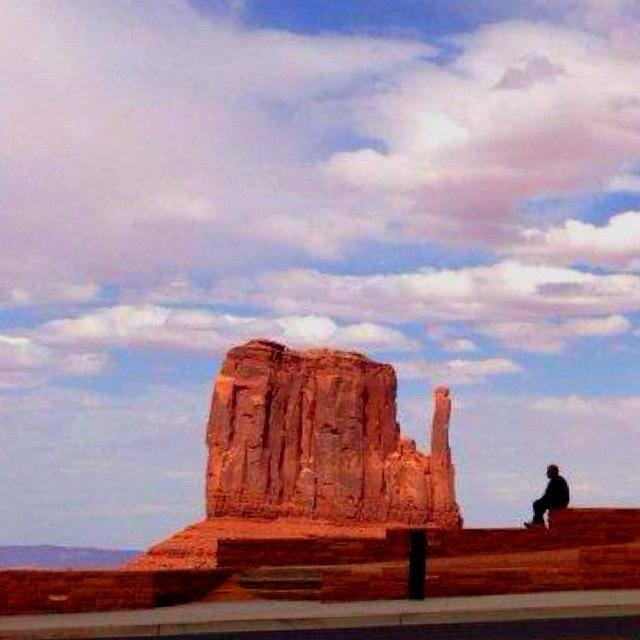 Arizona Photograph - Monument Valley🇺🇸❤#az#ut by Ritsuko Umehara