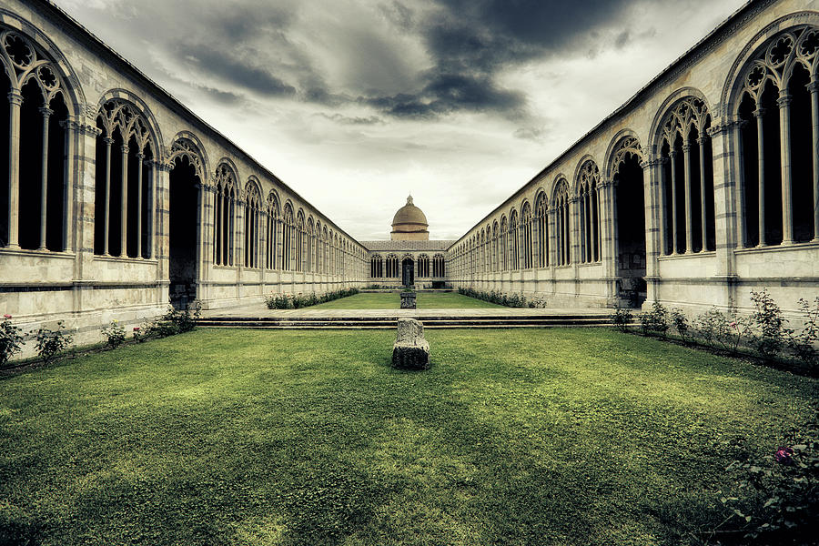 Monumentale Cemetery Of Pisa Photograph by Massimo Merlini
