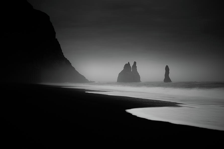 Black And White Photograph - Monuments At Dawn by 