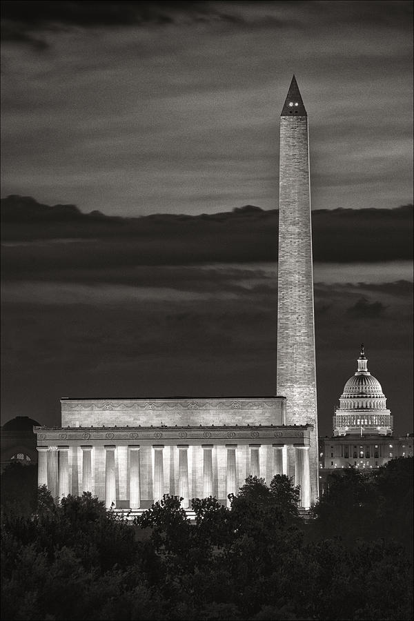Monuments Photograph by Robert Fawcett
