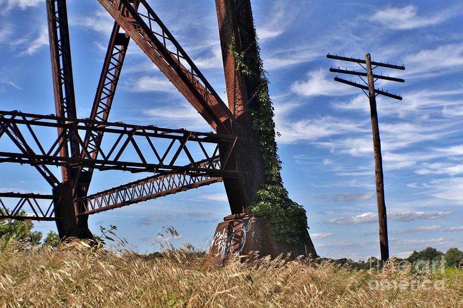 Moodna Viaduct Train Trestle Photograph