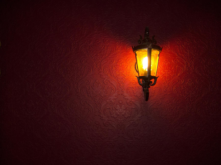 Moody Lamp with nice texture background Photograph by Ricardo Nishimura -  Pixels