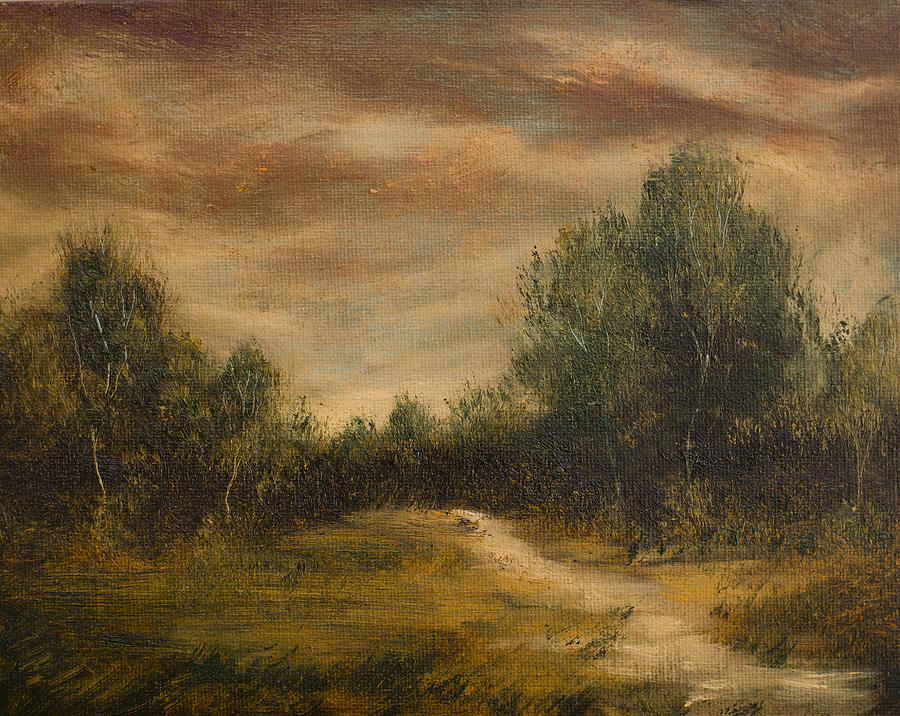 Moody Landscape Iv Painting By Jose Francisco Rosales   Moody Landscape Iv Jose Francisco Rosales 