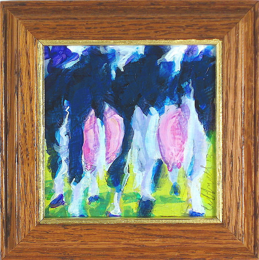 Moomoos Painting by Les Leffingwell