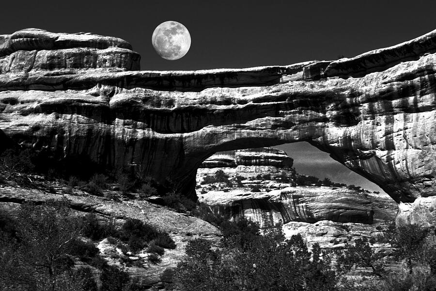 Moon Arch Photograph by Paul W Faust -  Impressions of Light