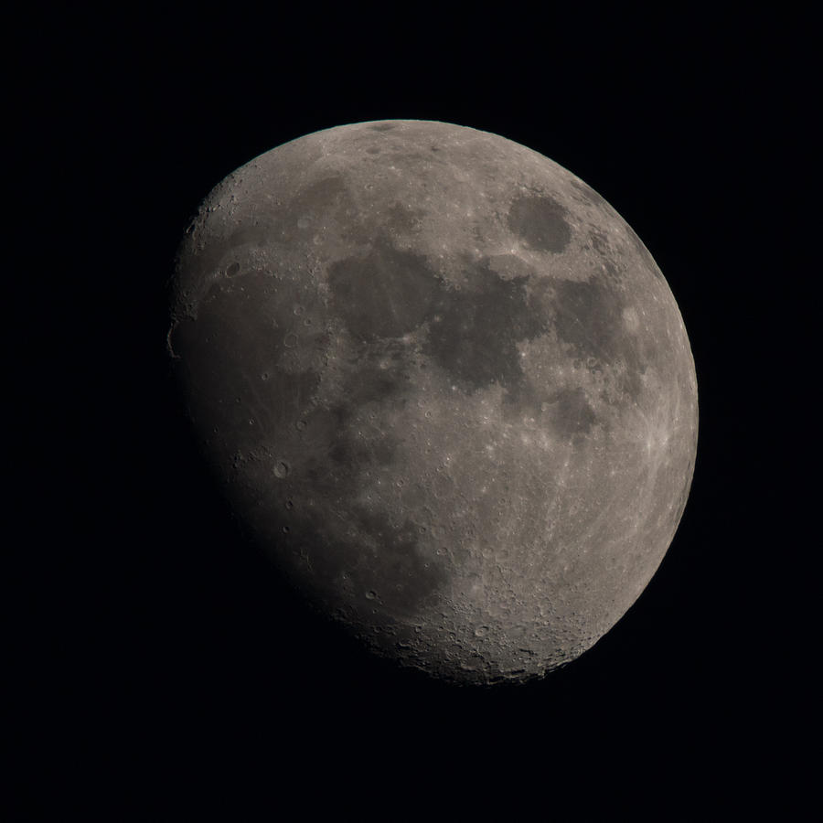 Moon Dec 31 2014 Photograph by Ernest Echols