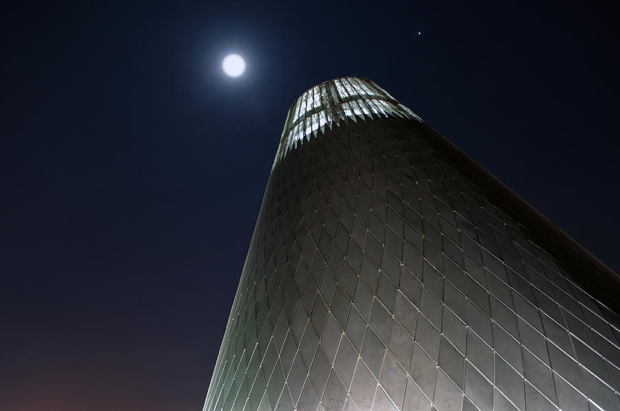 Moon Gazing from Museum Photograph by Tikvahs Hope