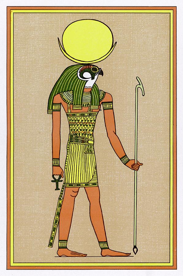 Moongod Of Thebes, Worshipped Drawing by Mary Evans Picture Library