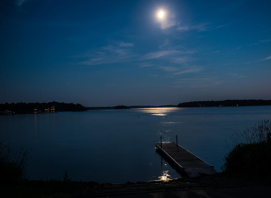 Moonlight Photograph - Moon Light Reflections by Paul Freidlund