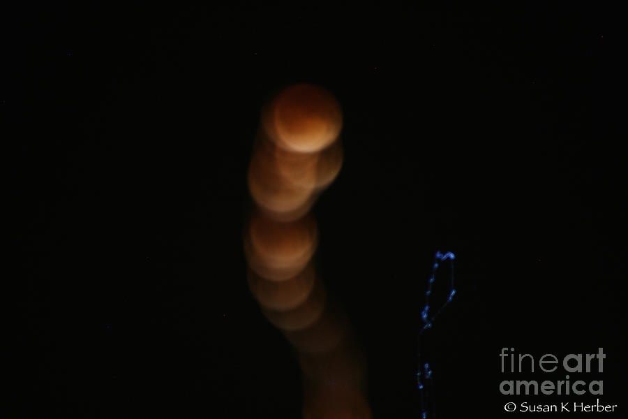 Moon On The Move Photograph by Susan Herber