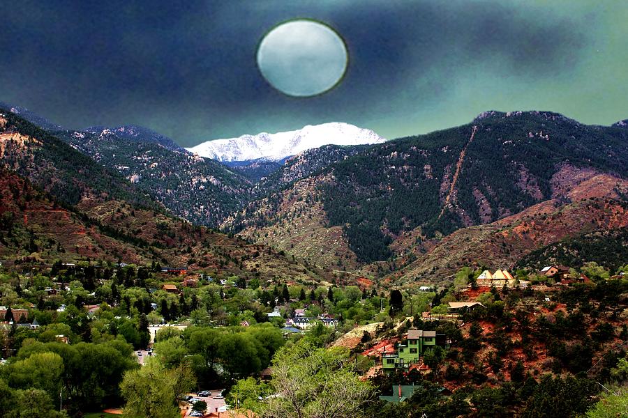 Moon Over Manitou I Photograph by Lanita Williams