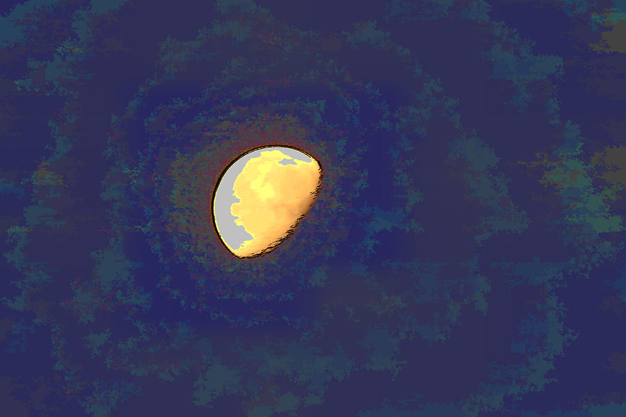 Moon Photograph - Moon Shot by Audreen Gieger