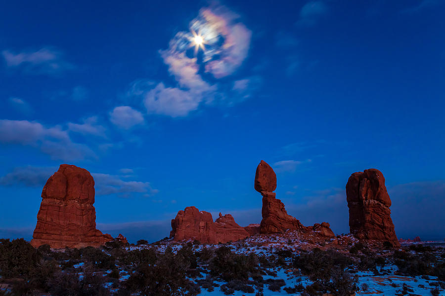 Moon Torch Photograph by Jonathan Nguyen