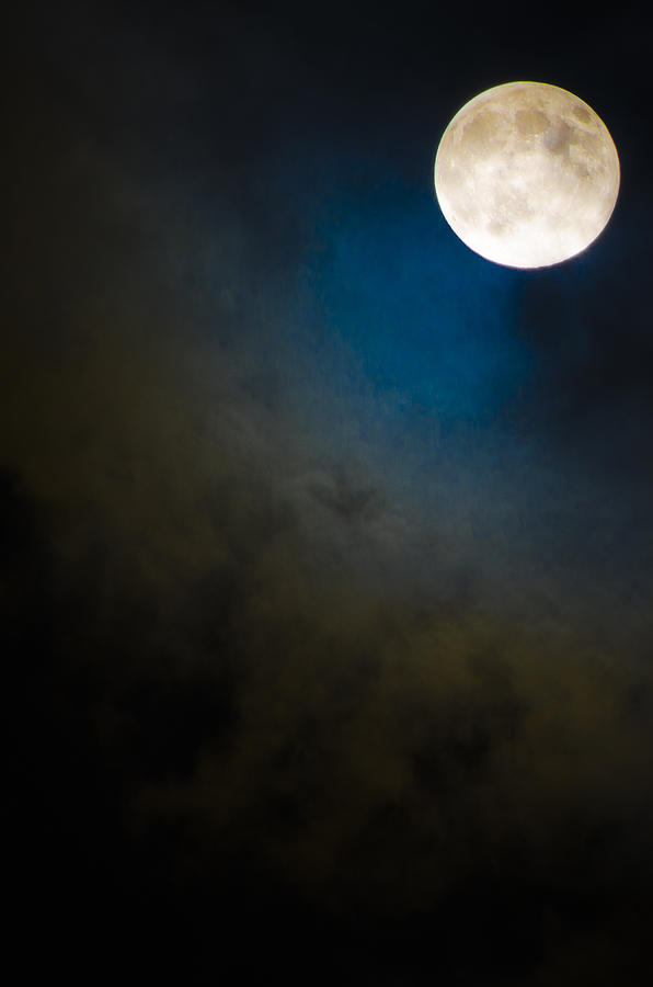 Nature Photograph - Moon V by Anna Azmitia