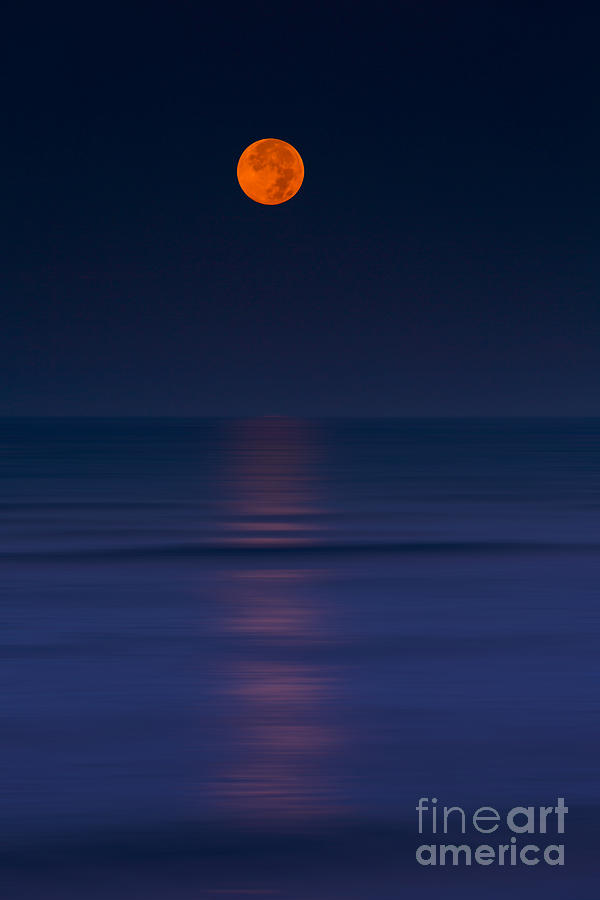 Beach Photograph - Moonar by Marco Crupi