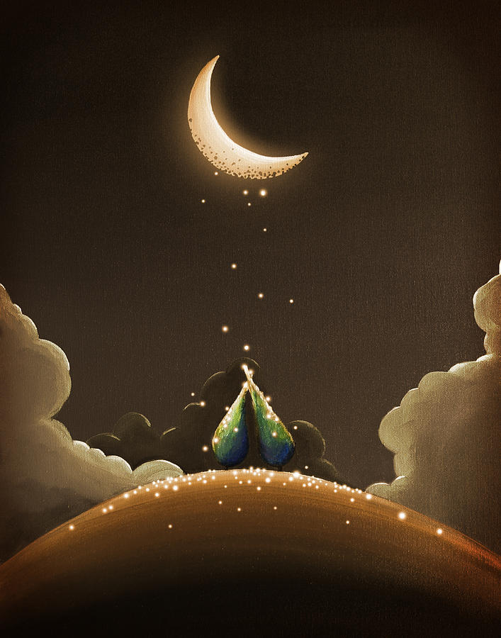 Moondust Painting by Cindy Thornton
