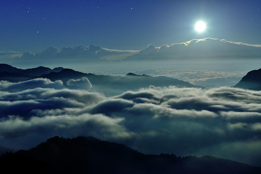 Moonlight And Clouds Photograph by Photo By Vincent Ting