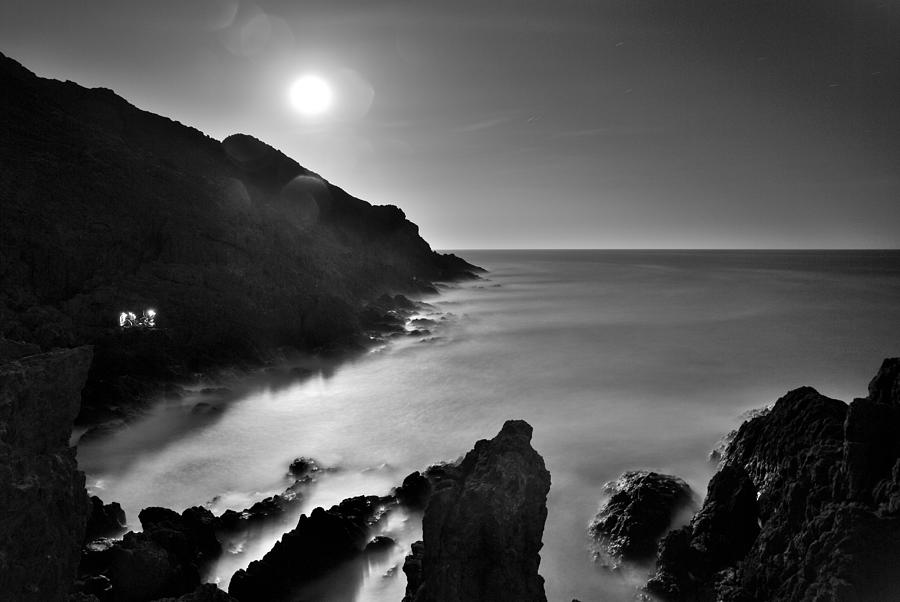 Black And White Photograph - Moonlight by Guido Montanes Castillo