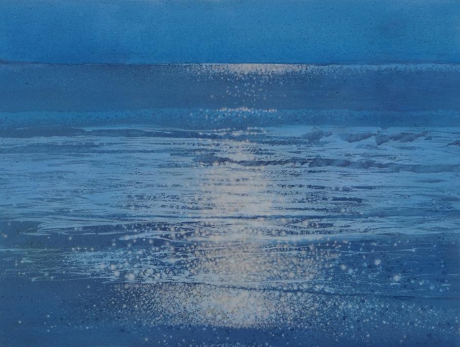Moonlight Painting - Moonlight by Mark  Leavitt