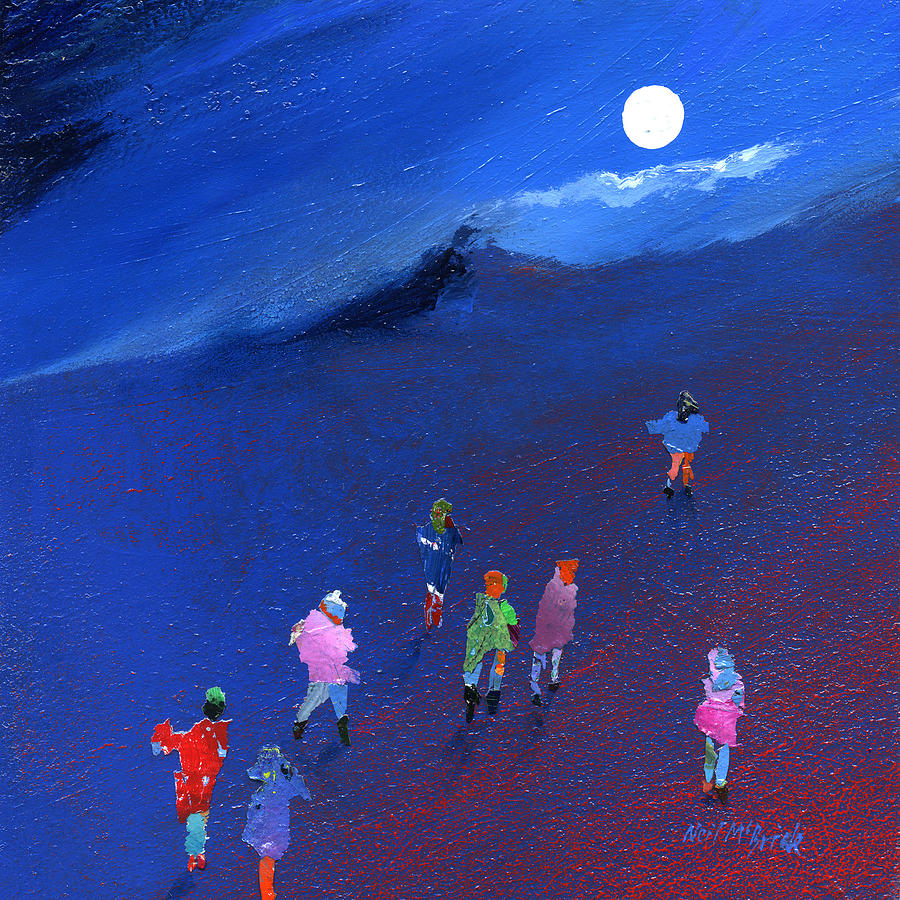 Moonlight Ramble Painting by Neil McBride