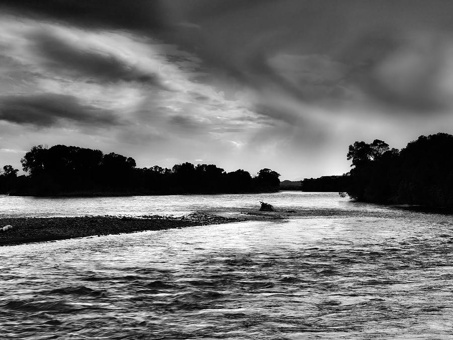 Moonlight River Photograph by Leland D Howard