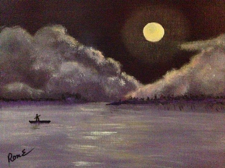 Moonlight Sonata  Painting by Ronnie Egerton