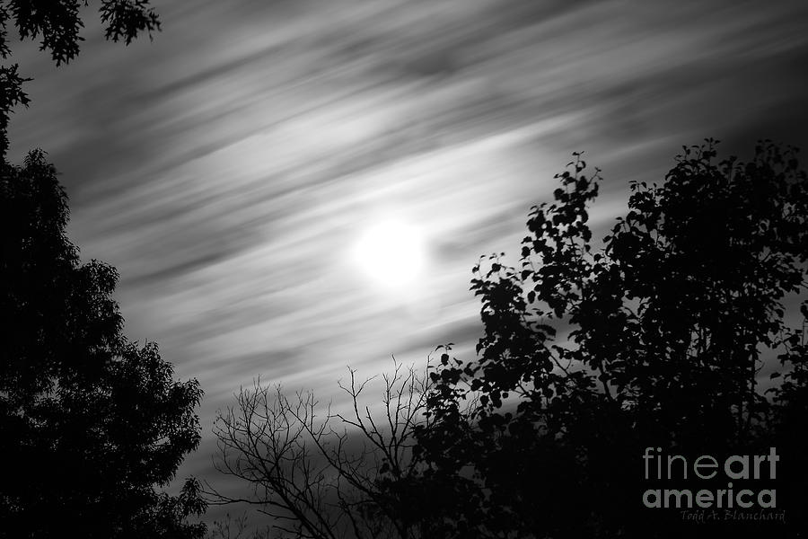 Moonlit Clouds Photograph by Todd Blanchard