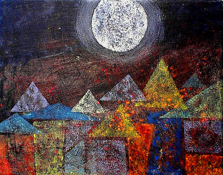 Moonlit Painting by Jim Whalen