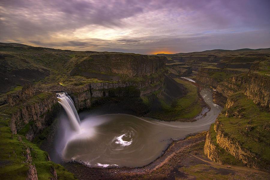 Moonlit Palouse Falls Photograph by Dustin LeFevre - Fine Art America