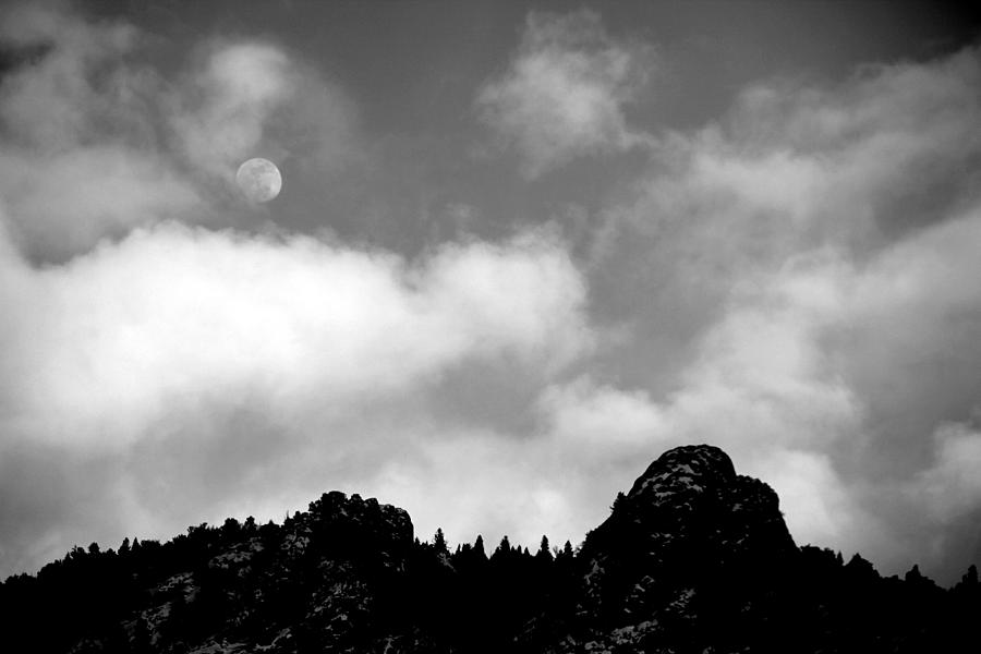 Moonrise March Photograph by A K Dayton