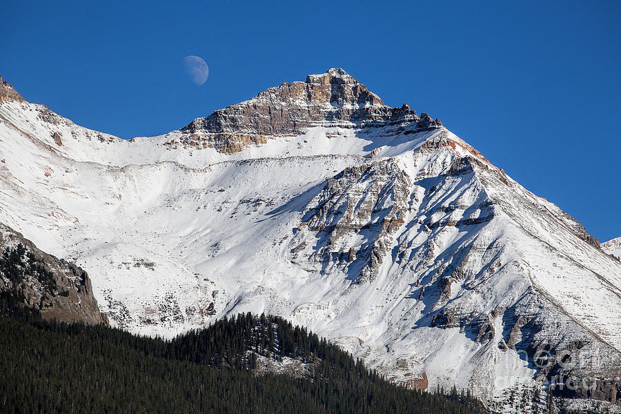 Moonrise on the Pass Photograph by Jim Garrison