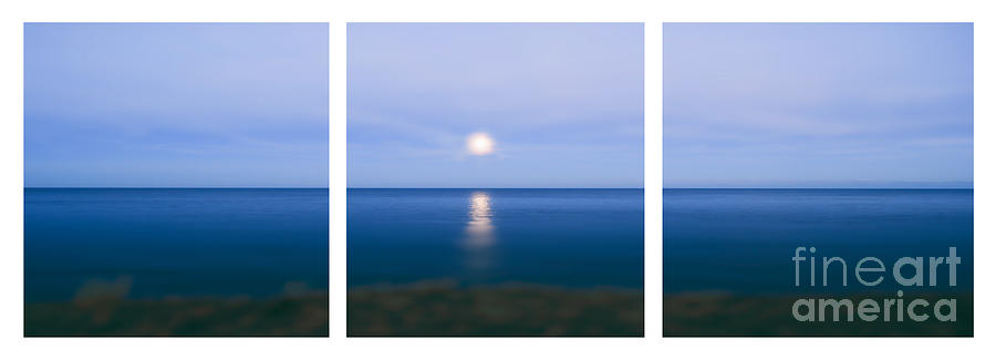 Summer Photograph - Moonrise by Sabine Jacobs