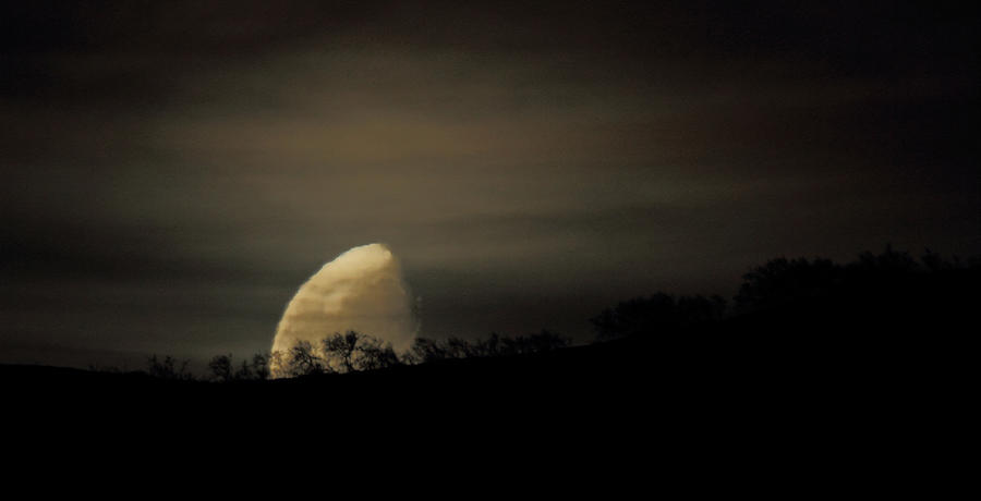 Moonset Photograph by Pekka Sammallahti