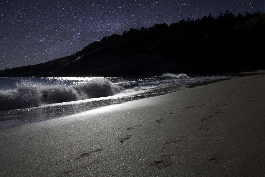 Moonshine Beach Photograph by Brent L Ander